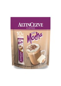 Resim Altıncezve Coffee Beyaz Çikolata Aromalı White Mocha Hazır Kahve 10 x 17 G 
