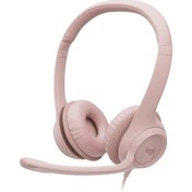 Resim LOGITECH H390 MIKROFONLU PEMBE KULAKLIK 981-001281 