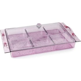 Resim Mürdüm Rengi Saray Kahvaltılık Bej Tonları, Şık ve Zarif Sunum Için Ideal 