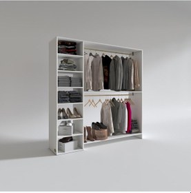 Resim Kenzlife giysi dolabı abdurrahman 180*180*40 byz gardırop 