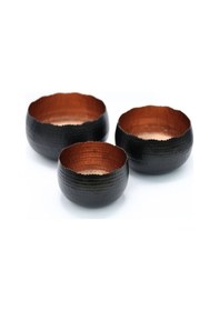 Resim Pearl Metal Saksı Büyük Boy Siyah 