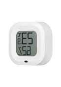 Resim Novahub Akıllı Bluetooth Nem Ve Sıcaklık Ölçer, Alarmlı, Veri Depolama, Beyaz, Kablosuz Lcd Ekran Higrometre 