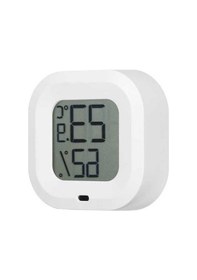 Resim Novahub Akıllı Bluetooth Nem Ve Sıcaklık Ölçer, Alarmlı, Veri Depolama, Beyaz, Kablosuz Lcd Ekran Higrometre 
