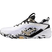 Resim Mizuno Wave Stealth Neo 2 Erkek Hentbol Ayakkabısı Beyaz / Desenli 