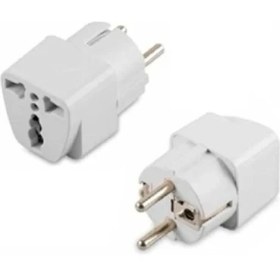 Resim Axe Tools Ingiliz Amerikan Tipi Priz Dönüştürücü Çevirici 