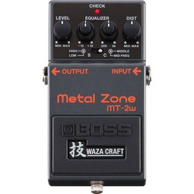 Resim Boss MT-2W Waza Metal Zone Distortion Pedalı 