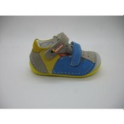 Resim Angelokids Perlina 01102 Doğal Deri Ortopedik Ilk Adım Ayakkabısı 18-21 (422289230) Mavi 