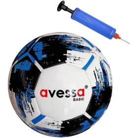 Resim Avessa Basic Futbol Topu Mavi No5 Pompalı 