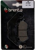 Resim BRENTA ORGANİK FREN BALATA FT 3152 ARKA YAMAHA NMAX 125 155, TRIC 