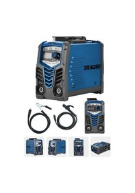 Resim Dragro DRG-200kynk Mma Lacivert 200 Amper Profesyonel Dijital Göstergeli Invertör Kaynak Makinesiii 