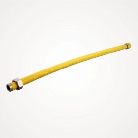 Resim MKS Kombi Şofben Ts 13890 Doğalgaz Bağlantı Flexi Hortumu 60 cm 3/4 " Makaronlu Yeni Tip Paslanmaz 