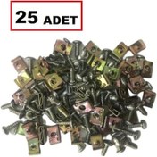 Resim Motosiklet Scooter Kaporta Tamir Klips Saç Vida Takımı 25 Adet 