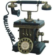 Resim Kenpazar Dekoratif Metal Telefon Kumbaralı Kumbara Biblo Hediyelik 