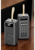 Resim Powerbank 60.000 Mah 4 Portlu Uzun Şarj Süreli Dijital Göstergeli Belirtilmemiş 