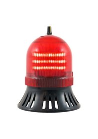 Resim Mesan Ø70 Led Multifonksiyon Ses Ayarlı Tek Ses Siren Kırmızı 110-220vac Ms 478.1.110-220vac 