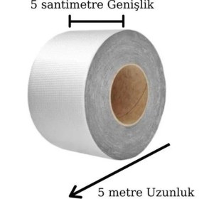 Resim Bakgelal Su Geçirmez Alüminyum Tamir Bandı - Çatı, Boru, Duvar ve Çatlak Onarıcı Yalıtım Bandı 