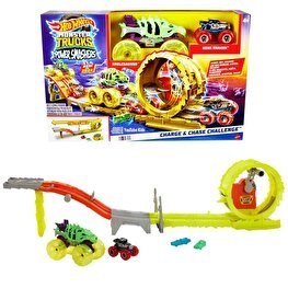 Resim Hot Wheels Monster Trucks Power Smashers Oyun Seti HXT05 