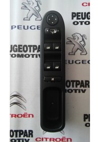 Resim Peugeot 307 Sol Ön Cam Açma Dügmesi 6554Kt 390223452 