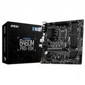 Resim MSI B460M PRO-VDH DDR4 M2 PCIe NVME HDMI DVI PCIe 16X v3.0 1200p mATX 