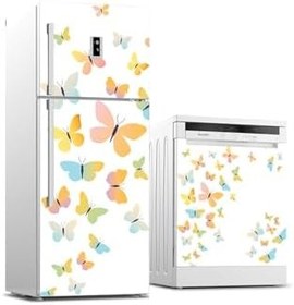 Resim Buzdolabı Ve Bulaşık Makinesi Takım Sticker 0257 