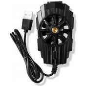 Resim Maoyaya Taşınabilir Usb Soğutucu Fan - Akıllı Telefon Soğutma Klipsi, Hızlı Soğutma, Sessiz, Evrensel Boyut, Siyah 