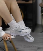 Resim Nike Zoom Vomero 5 'chrome Toe' Kadın Sneaker-sprtx Beyaz - Gümüş 