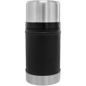 Resim AyrStore Classic Legendary Vakumlu Çelik Yemek Termosu, Mat Siyah, 0.7 Litre 