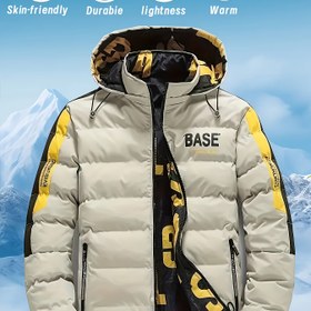 Resim Erkekler için Çift Taraflı Tam Fermuarlı Kışlık Ceket - Ayrılabilir Kapüşonlu, 2'si 1 Arada Kayak & Snowboard Benzeri Dizayn, 100% Termal Dış Kabuk, Makinede Yıkanabilir, Ergonomik Kalıp ve Ceplerle Skiing, Snoubord, Hiking için Uygun - Isınma Özellikli ve Hafif (Topaksız) - Katlanır Kapüşonlu Solid Renk, Çift Taraflı Gömlek Erkeklere Mükemmel Sezon Sonrası İşlevselliği, Şık İnce Detaylarıyla Zarif Bir Stil Sunuyor. Soğuk Havaya Karşı Koruma Sağlayan Bu Ürün, 