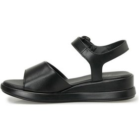 Resim Polaris 327091.z Siyah Kadın Dolgu Topuk Sandalet 000000000102251529 