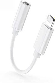 Resim iPhone 13/13 Pro/12 /12 Pro/11/11Pro için Lightning to 3.5mm Jack Kulaklık Dönüştürücü Adaptörü. Apple iPhone 13/13Pro/13Pro Max/12/12 Pro/12Pro Max/11/11 Pro/11/Pro Max/X/XR/XS/XS Max/8/7 Uyumlu Kulaklık Dönüştürücü Apatörü.(İthalatçı Garantili)(Bluetooth Bağlantılı) 