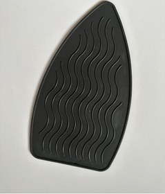 Resim Siyah Silikon Ütü Altlığı Yanmaz Yapışmaz Ütü Masası Kılıfı Örtüsü 