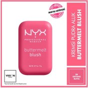 Resim Nyx Buttermelt Blush Kremsi Pudra Allık - 08 Getting Butta 08 