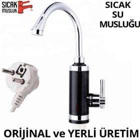 Resim Allians Elektrikli Su Isıtıcı, Termal Şofben, Lavabo Monteli, Hızlı ve Pratik Kullanım 