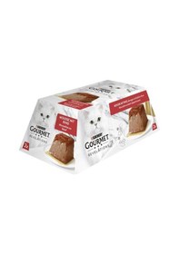 Resim Gourmet Revelations Mousse Somonlu Sosla Kaplı Lezzet Kedi Ödül Yaşmama 2x57 Gr 114 Gr X 2 Paket 
