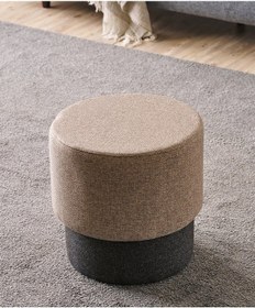 Resim Favora Patara Puf - Kahverengi Kahverengi 