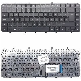 Resim HP Uyumlu Envy Ultrabook 6-1000 Klavye - Türkçe Siyah 