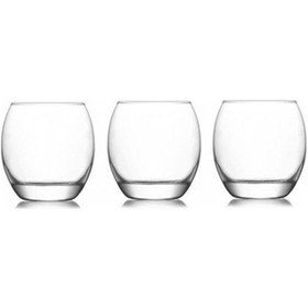 Resim LAV Empire Cam Meşrubat Bardağı 3'lü 510 ml Karışık Renkli (Büyük Su Bardağı/Kokteyl Bardağı ) 