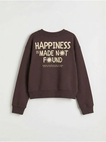 Resim LC Waikiki Mürdüm Bisiklet Yaka Kız Çocuk Kalın Sweatshirt Ve Eşofman Altı (S6) 