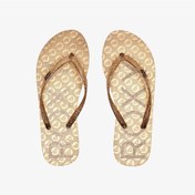Resim Roxy Viva Sparkle Kadın Kahverengi Terlik Arjl100873 Kahverengi 
