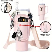 Resim 1 adet Buz Bardağı Kapağı Nöron Su Şişesi El Çantası Tutma Kolu Araba Yalıtım Harf Bardak Kapağı, Tumbler Nöron Su Şişesi, Spor Dağcılık Bardak Kapağı, 5 Durum İçin Uygun, Okul İçin Uygun, Açık Hava İçin Uygun, Tırmanma İçin Uygun, Ev İçin Uygun, Yurt İçin Uygun vb. 