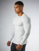 Resim Big & Fit Spor Rashguard Uzun Kollu Antrenman Kıyafeti 196164850 Beyaz 