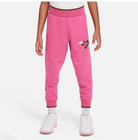 Resim Nike Nıke Sweet Swoosh Jogger Pembe Kız Çocuk Eşofman Altı 36l948 Ahd Ahd Çok Renkli 