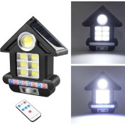 Resim CL-S180 Solarlı Kumandalı Sensörlü Kapı Aydınlatması 