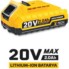 Resim Sgs PROFESYONEL 20 VOLT YEDEK BATARYA (2.0Ah) 