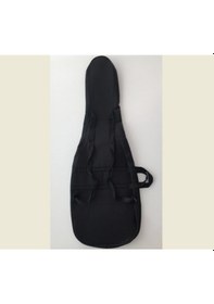Resim Elektro Gitar Kılıfı 4/4 Askılı Astarlı Tam Boy Gitar Çantası 