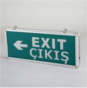 Resim Cata Ct-9166 Sağ+Sol Exit Çıkış Levhası Şarjlı Ledli 