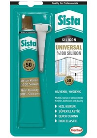 Resim Sista Tüp Silikon 50gr Şeffaf 