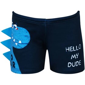 Resim Kom Dude erkek çocuk mayo - KIRMIZI / 2 yaş 