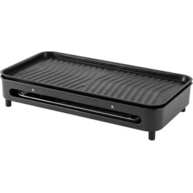 Resim Gui Xulian 1500 W Elektrikli Izgaralar Tava Kore Barbekü Izgara Yapışmaz Dumansız Barbekü Makinesi Rotisserie Kavurma Ab Tak Siyah (Yurt Dışından) 