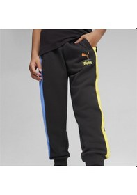 Resim Puma X Trolls T7 Track Çocuk Siyah Eşofman Altı 62485501 001 